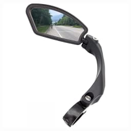 Bike Rear View Mirror Reflector Adjustable Rotatable Handlebar Mirror Clear Rearview Electric Scooter Cycling Bicycle Accessorie