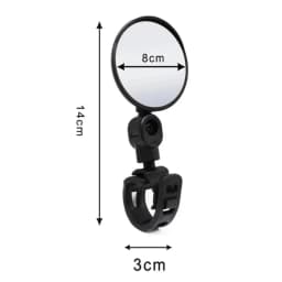 Universal Rear View Mirror for Electric Scooter Rearview Mirrors for Accessories for Scooter Adjustable Bikes