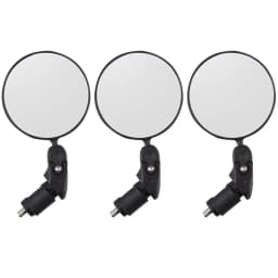 1-6PCS Universal Bicycle Rearview Mirror Adjustable Rotate Wide-Angle Cycling Handlebar Rear View for MTB Road Bike Accessories