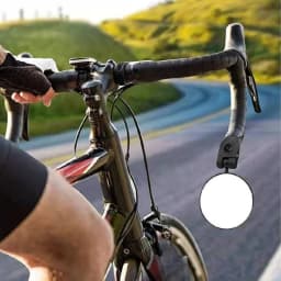 1-6PCS Universal Bicycle Rearview Mirror Adjustable Rotate Wide-Angle Cycling Handlebar Rear View for MTB Road Bike Accessories