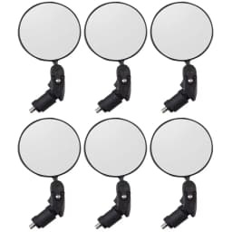 1-6PCS Universal Bicycle Rearview Mirror Adjustable Rotate Wide-Angle Cycling Handlebar Rear View for MTB Road Bike Accessories