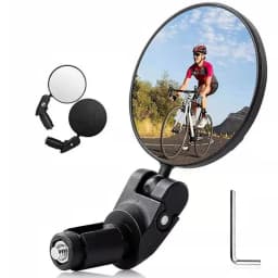 1-6PCS Universal Bicycle Rearview Mirror Adjustable Rotate Wide-Angle Cycling Handlebar Rear View for MTB Road Bike Accessories