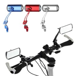 360° Flexible Adjustable Cycling Rotate Aluminium Alloy Handlebar Bicycle Mirror Motorcycle Looking Glass MTB Bike Rearview