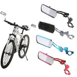 360° Flexible Adjustable Cycling Rotate Aluminium Alloy Handlebar Bicycle Mirror Motorcycle Looking Glass MTB Bike Rearview
