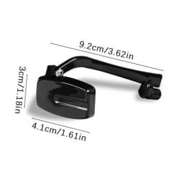 New··Bike Bicycle Cycling Riding Glasses Rear View Mirror 360 Rearview Adjustment Rear View Eyeglass Mount Helmet