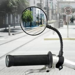 1 Pair Mirror 360 Degree Adjustable Rotatable Handlebar Mirror Wide Bycicle Accessories Cycling Rear View Mirror Accesorios