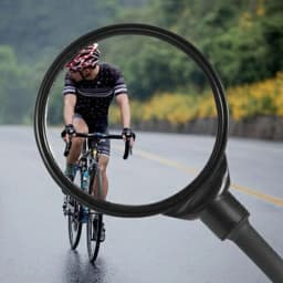 1 Pair Mirror 360 Degree Adjustable Rotatable Handlebar Mirror Wide Bycicle Accessories Cycling Rear View Mirror Accesorios
