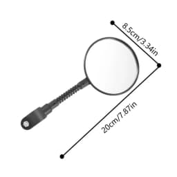 1 Pair Mirror 360 Degree Adjustable Rotatable Handlebar Mirror Wide Bycicle Accessories Cycling Rear View Mirror Accesorios
