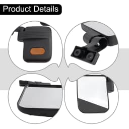 2pcs Left Right Electric Tricycle Mirror Closed For 360 Rotated Adjust Rearview Mirror For Jin Peng High Definition Ebike Mirror
