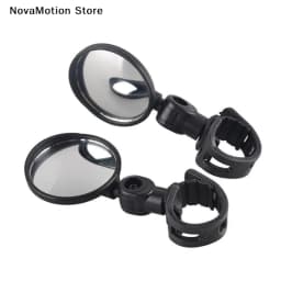 [NM]Bicycle Rearview Mirror Set,360 ° Rotatable,with Left And Right Adjustment Mounting,Suitable For Cycling And Outdoor Sports
