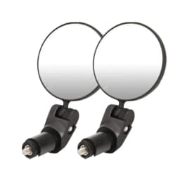 New Bicycle Bar End Mirror 360° Rotating Rearview Mountain Bike Rear View