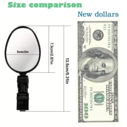 1/3/5PCS Bicycle Rearview Mirror 360 Degree Adjustable Rotatable Universal Cycling Handlebar Rear View Mirrors for MTB Road Bike