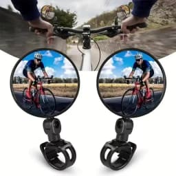 1/3/5PCS Bicycle Rearview Mirror 360 Degree Adjustable Rotatable Universal Cycling Handlebar Rear View Mirrors for MTB Road Bike