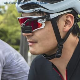 [TG820]Bike Bicycle Cycling Riding Glasses Rear View Mirror 360 Rearview Adjustment Rear View Eyeglass Mount Helmet
