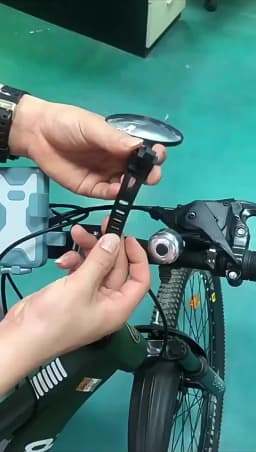 ~New Bicycle Rearview Mirror Set,360 ° Rotatable,with Left And Right Adjustment Mounting,Suitable For Cycling And Outdoor Sports