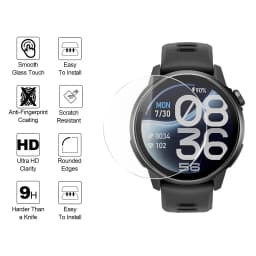 1-5CS 9H Tempered Glass SmartWatch Screen Protector for Coros Pace 4 Pro PACE4 4Pro Apex4 Pace3 2.5D Full Cover HD Clear Glass