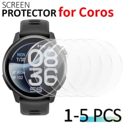 1-5CS 9H Tempered Glass SmartWatch Screen Protector for Coros Pace 4 Pro PACE4 4Pro Apex4 Pace3 2.5D Full Cover HD Clear Glass