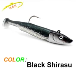 Seabass Fishing Lure Kit at 6cm 7.5cm 9cm 11.5cm 14.5cm Soft Lure Paddle Tail with Kinds Jig Head Inshore Jigging Soft Bait