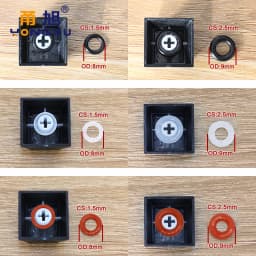 Keyboard O-Ring Keycaps Silicone Rubber ORing Switch Sound Dampeners Cherry MX Dampers Key Cap Silicone Seal Ring.