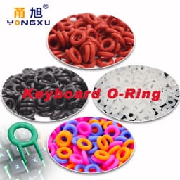 Keyboard O-Ring Keycaps Silicone Rubber ORing Switch Sound Dampeners Cherry MX Dampers Key Cap Silicone Seal Ring.