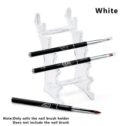 1 Set Nail Brush Holder Stand Salon Pen Rack Accessoire Brushes For Manicure Tool Acrylic Nail Art Brush Holder Carrier Storage