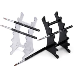 1 Set Nail Brush Holder Stand Salon Pen Rack Accessoire Brushes For Manicure Tool Acrylic Nail Art Brush Holder Carrier Storage