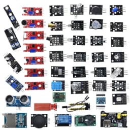 45 in 1 Sensors Modules Starter Kit for arduino, better than 37in1 sensor kit 37 in 1 Sensor Kit whit box