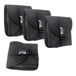 600D Nylon Scuba Diving Trim Counter Weight Pocket Pouch with Quick Release Buckles Ballast Weight Pouch for Cave Wreck Diving