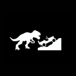 Car Sticker For Jeep T-rex Tyrannosaurus Rex Decals Dinosaur Vinyl Sticker For Jeep Car Window Laptop Decoration