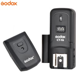 Godox CT-16 16 Channels Wireless Radio Flash Trigger Transmitter + Receiver Set for Canon Nikon Pentax Studio Speedlite Flash