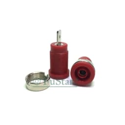 10Pcs Insulated Safety 4mm Banana Female Jack Panel Mount Socket Binding Post Connector Red Black Bluse Green Soldering Lug