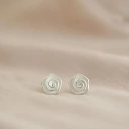REETI 925 sterling silver rose Stud Earrings for Women Elegant Wedding Jewelry pendientes mujer moda 2019 Brincos