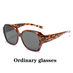 Fashion Round Polarized Sunglasses Cover Over Myopia Prescription Glasses Portable Men Women Vintage Fishing Driving Eyewear