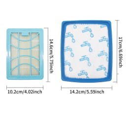 Filters For Philips 7000 Series PowerPro Expert Vacuum Cleaner FC9729 FC9741 FC9742 FC9743 FC9744 FC9745 FC9746 FC9732 FC9730
