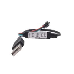 WS2811 WS2812B Led Pixels Strip Light Controller WS2812 USB/DC MINI 3Keys RF 14/17/21Keys Led Tape Remote Controller DC5-24V