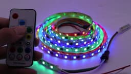 WS2811 WS2812B Led Pixels Strip Light Controller WS2812 USB/DC MINI 3Keys RF 14/17/21Keys Led Tape Remote Controller DC5-24V