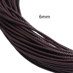 5m 3/4/6mm Braided Leather Cord Rope Strip Thread for DIY Pendant Neck Weaving Bracelet Jewelry Making Supplies Crafts Accessory