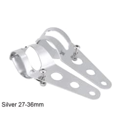 Universal Motorcycle Headlight Mount Bracket Fork Ear Chopper Headlamp Holder Clamp Adjustable Motor Fork Mount 27-36mm 38-48mm