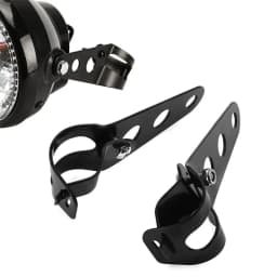 Universal Motorcycle Headlight Mount Bracket Fork Ear Chopper Headlamp Holder Clamp Adjustable Motor Fork Mount 27-36mm 38-48mm