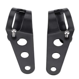 Universal Motorcycle Headlight Mount Bracket Fork Ear Chopper Headlamp Holder Clamp Adjustable Motor Fork Mount 27-36mm 38-48mm