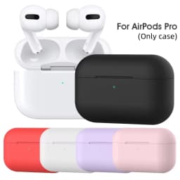 Soft Silicone Cases For Apple Airpods Pro Protective Bluetooth Wireless Earphone Cover For Apple Air Pods Charging Box Bags