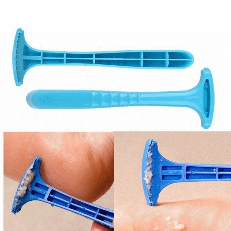 Professional foot care razor metal + plastic hard skin cutter Cuticle remover