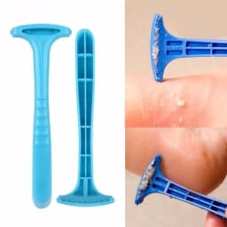 Professional foot care razor metal + plastic hard skin cutter Cuticle remover