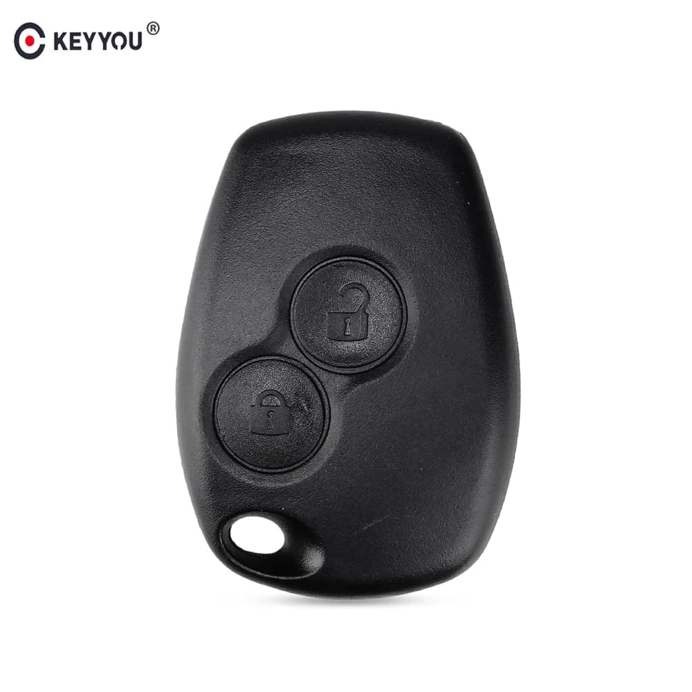KEYYOU For Renault Megane Modus Espace Laguna Duster Logan DACIA Sandero Fluence Clio Kangoo 2 Button Remote Key Shell Case