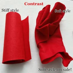 90*90cm Roll Soft Felt Fabric Non-woven Felt Fabric Sheet DIY Sewing Dolls Crafts Accessories Material 1.4mm Thick BY THE Yard