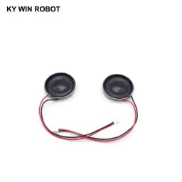 2pcs New Ultra-thin Speaker 8 Ohms 1 Watt 1W 8R Speaker Diameter 28MM 2.8CM Thickness 5MM with 1.25mm Terminal Wire Length 10CM
