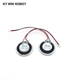2pcs New Ultra-thin Speaker 8 Ohms 1 Watt 1W 8R Speaker Diameter 28MM 2.8CM Thickness 5MM with 1.25mm Terminal Wire Length 10CM