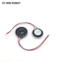 2pcs New Ultra-thin Speaker 8 Ohms 1 Watt 1W 8R Speaker Diameter 28MM 2.8CM Thickness 5MM with 1.25mm Terminal Wire Length 10CM