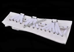 Handmade Punk Rock Concert Michael Jackson Classic Collection Cotton White Back ArmBrace Elbow Glove