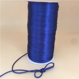2MM Braided Macrame Silk Macrame Cord Rope Thread Wire DIY Chinese Knot Satin Bracelets Making Findings Beading 10-225Meters